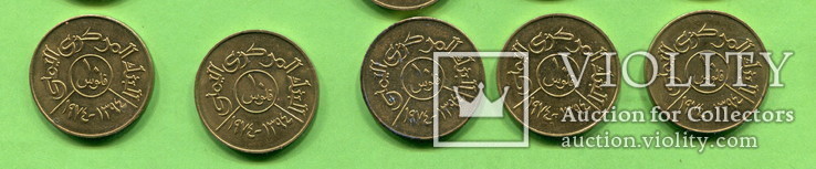Йемен 5 и 10 филсов 20 монет в лоте, фото №10