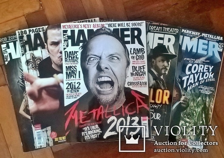 Журнал Metal Hammer 5 Выпусков 2012-13 гг., фото №3