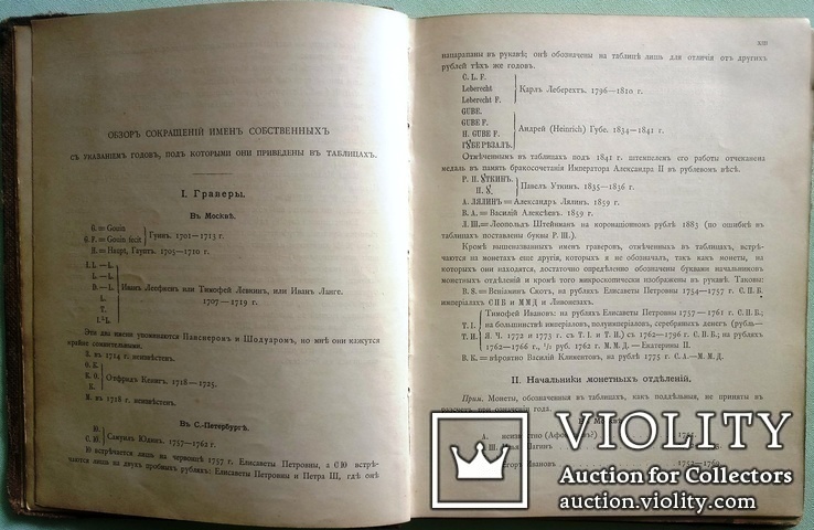 1898  Таблицы русских монет. Хр. Гиль. Таблицы русских монет. Практическое руководство, фото №5