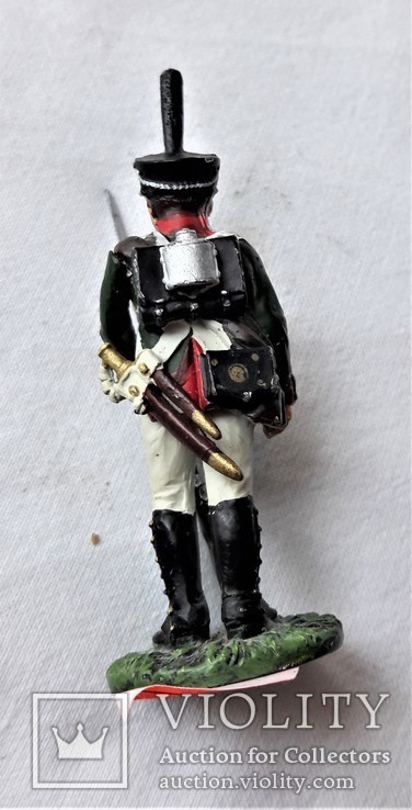 Коллекционный солдат (78), олово, ракрашенный, фото №11