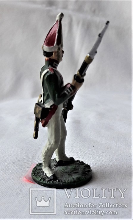 Коллекционный солдат (77), олово, ракрашенный, фото №8