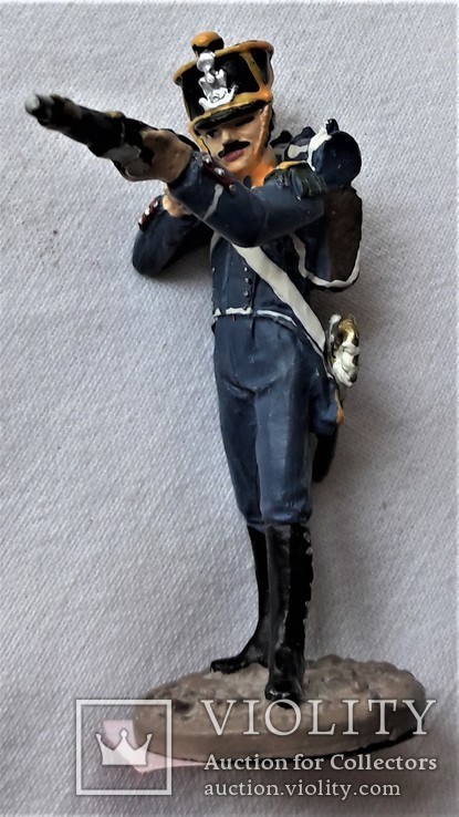 Коллекционный солдат (76), олово, ракрашенный, фото №11