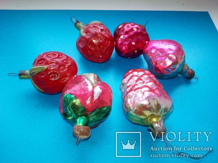 Елочные игрушки ягоды, фото №8