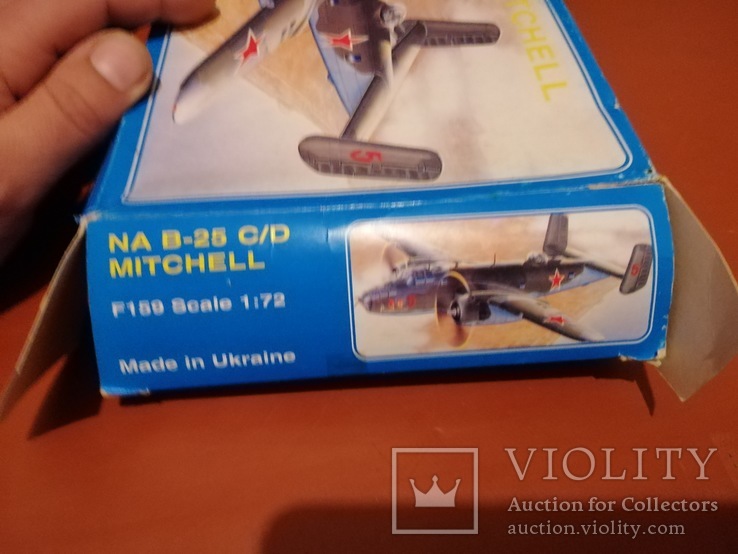 Коробка от модели самолёта B-25 c/b Mitchell, фото №5