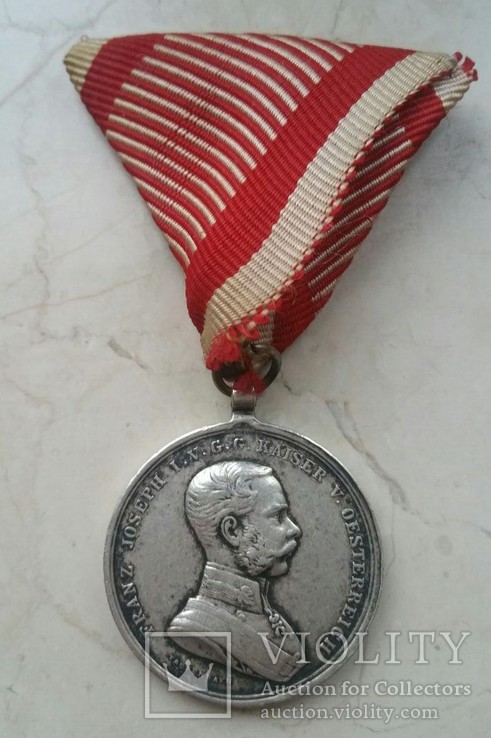 Серебряная Медаль За Храбрость Второй степени, фото №2