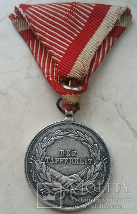 Серебряная Медаль За Храбрость Второй степени, фото №4