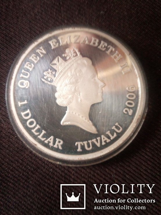 1 доллар Тувалу 2006 г, фото №8