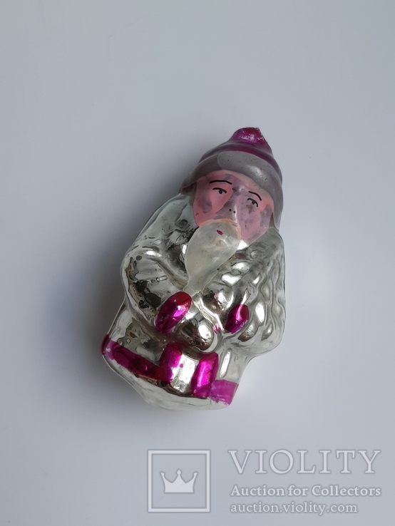 Елочная игрушка Дед Мороз, мини СССР