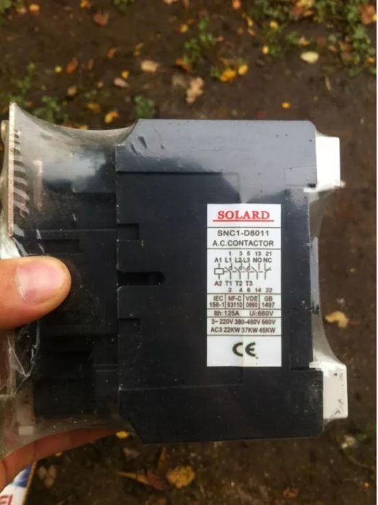 Контактор Solard SNC1-D8011, numer zdjęcia 5