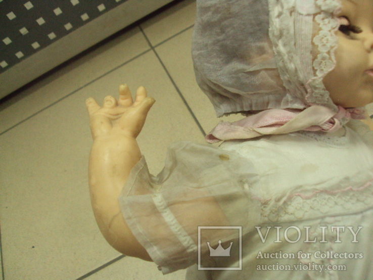 Кукла германия резиновая 46 см, фото №5