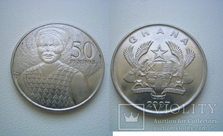 Гана, Восточная и Центральная Африка - 3 монеты, фото №3