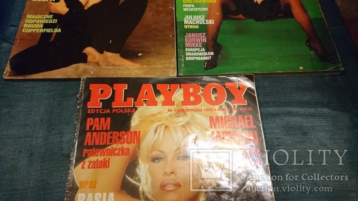 Журналы Playboy.Плейбой .5 шт .1995 и 1996 г.Польские., фото №5