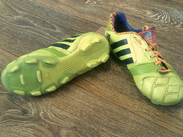 Adidas футбольные копки + щитки+гетры, photo number 9