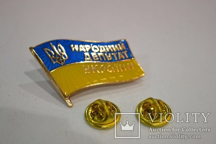 Знак. Народный депутат Украины, золото 585 проба, 8 грамм, фото №5