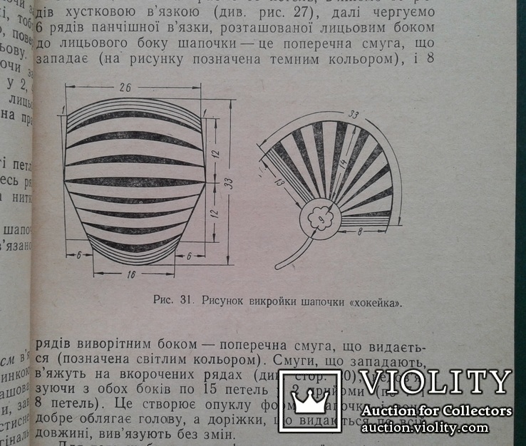 В'язанi головнi убори. (Киев - 1974 год)., фото №8