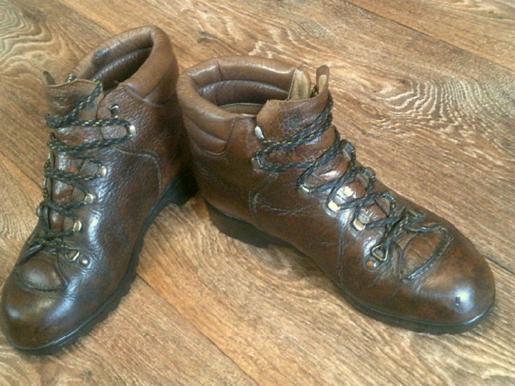 Raichle (Швейцария) кожаные горные ботинки разм.40,5, фото №3