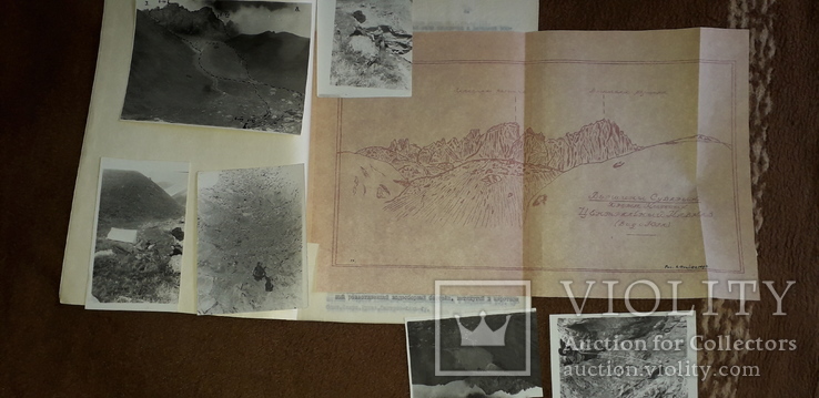 Описание траверса первопрохождения вершин гор.суварык(центральный кавказ).1953 год, фото №4