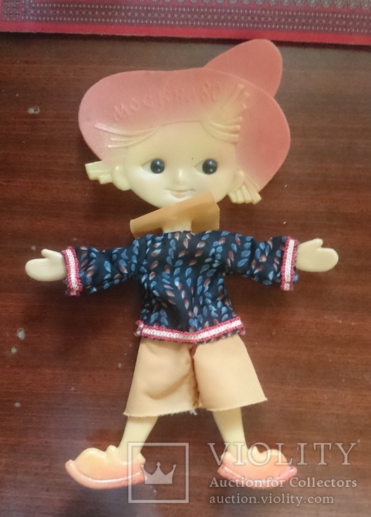 Детская игрушка, сувенир на Олимпиаду в Москве 80 г. Мальчик Москва 80., фото №2