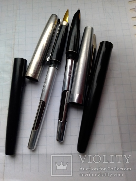 Ручки поршневые чернильные. 2 штуки, фото №3
