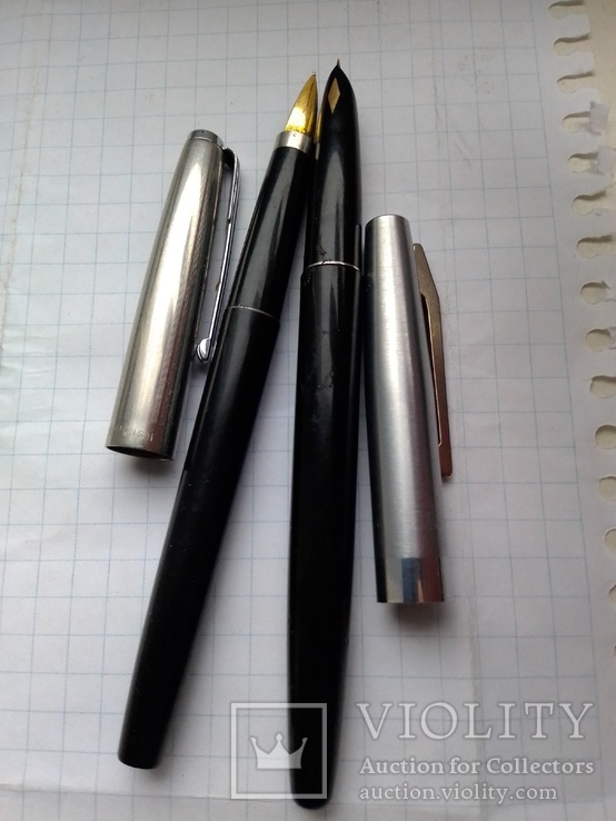 Ручки поршневые чернильные. 2 штуки, фото №6