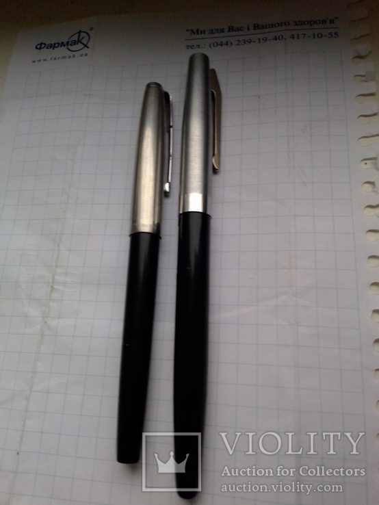 Ручки поршневые чернильные. 2 штуки, фото №8