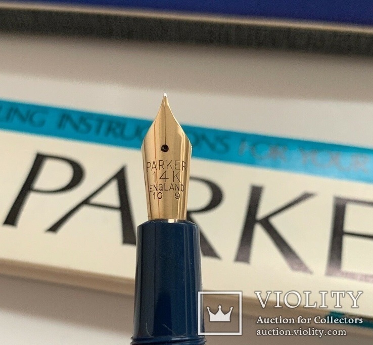 Ручка Parker Victory с золотым пером., фото №4