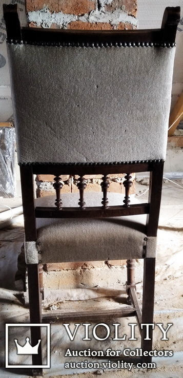 Гарнитур 6 красивых старинных стульев., фото №4