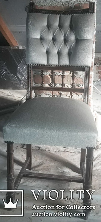 Гарнитур 6 красивых старинных стульев., фото №8
