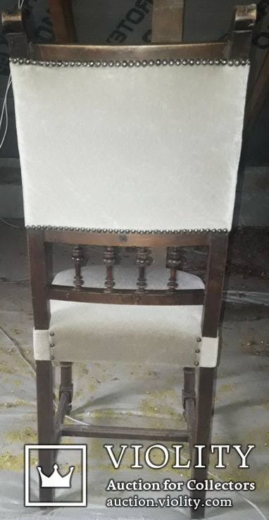 Гарнитур 6 красивых старинных стульев., фото №10