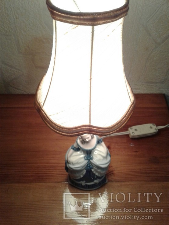 Светильник ночник девушка фарфор ГДР, фото №12
