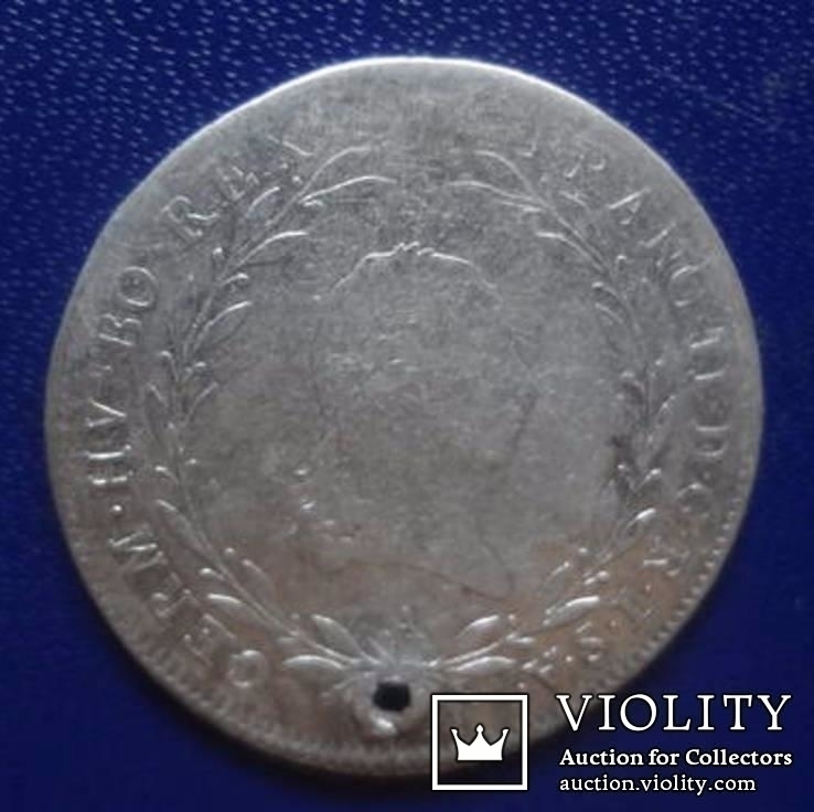 20 крейцеров 1792 Франц II Австрия серебро (е,5,6), фото №5