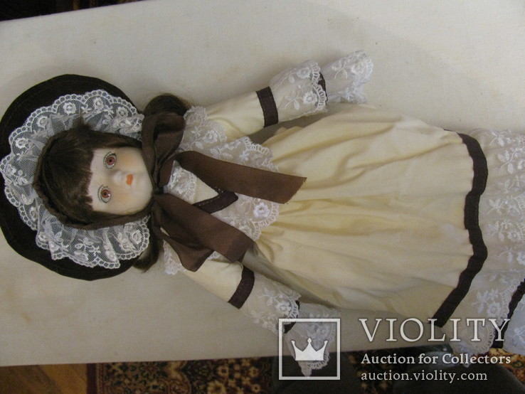 Лялька вінтажна, порцеляновий Zasan Німечина, фото №5