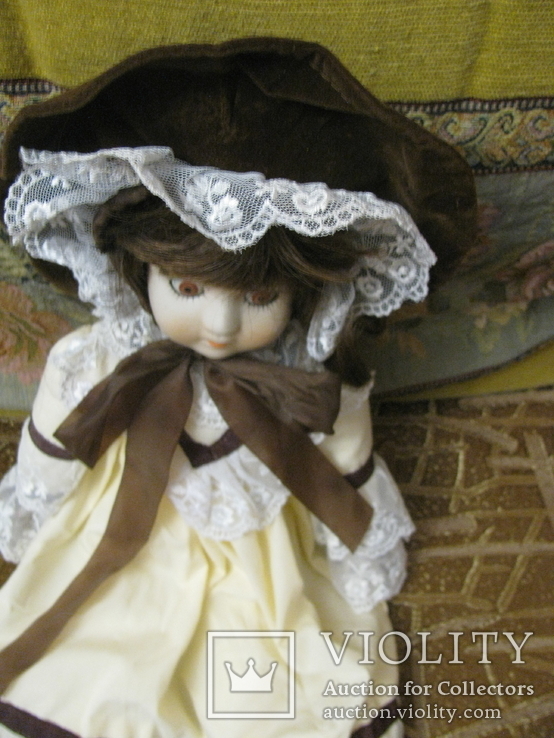 Лялька вінтажна, порцеляновий Zasan Німечина, фото №11