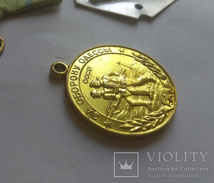 Медаль За Оборону Одессы Военкомат, фото №5