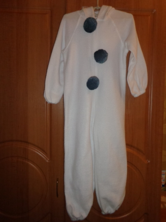 Новогодний костюм "Снеговик" ТМ Сашка, размер 110-122, фото №3