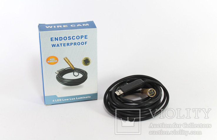 Эндоскоп-камера Endoscope 5 M (5метров) в водонепроницаемом корпусе, фото №2