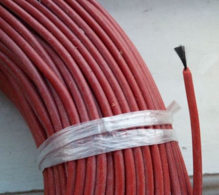Теплый пол , провод углеволокно, карбоновый кабель 10 м, 33 ома, фото №2