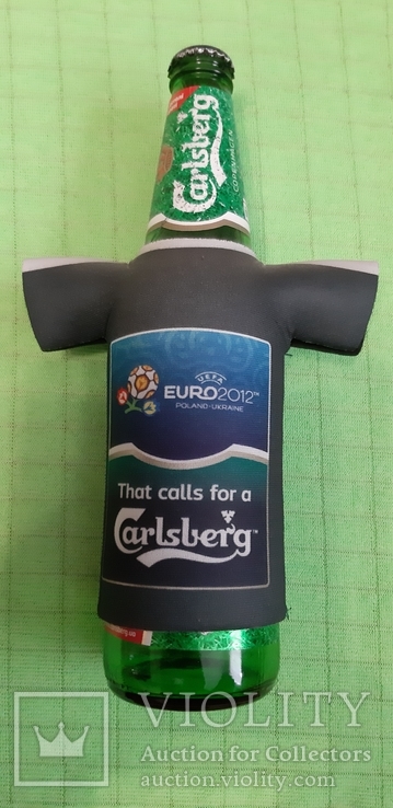 Бутилка пивна у футболці Євро-2012