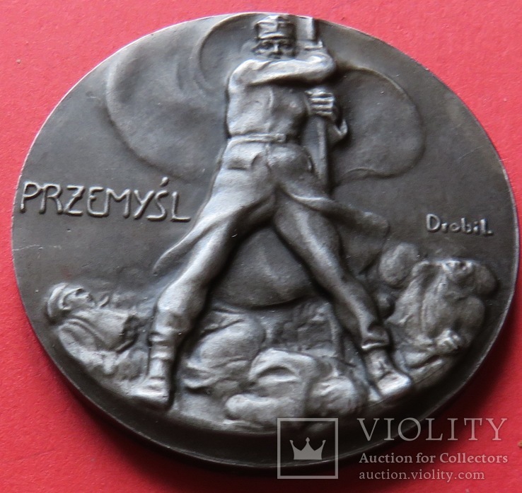Медаль Бюро Помощи Красного Креста в Перемышле 1914-1915. Австро-Венгрия., фото №2