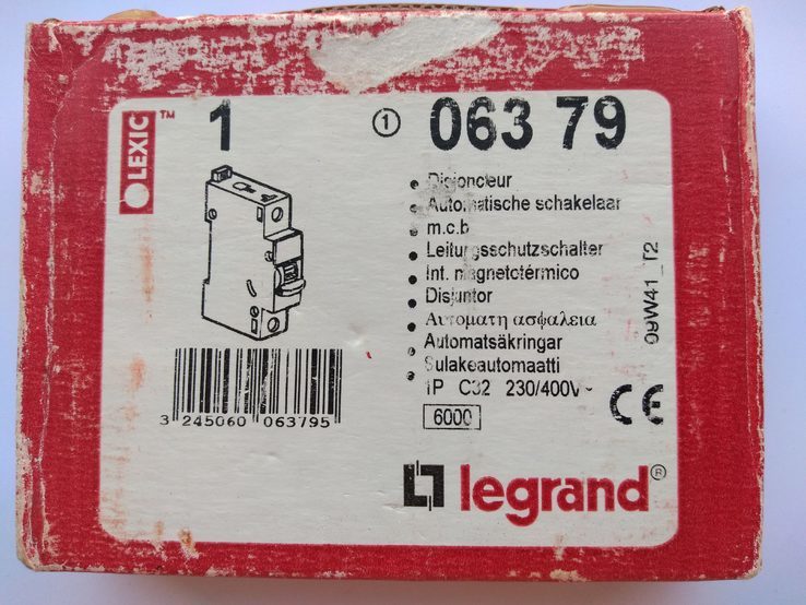 Электрические автоматы 2 шт. Legrand C32 230/400V, photo number 3