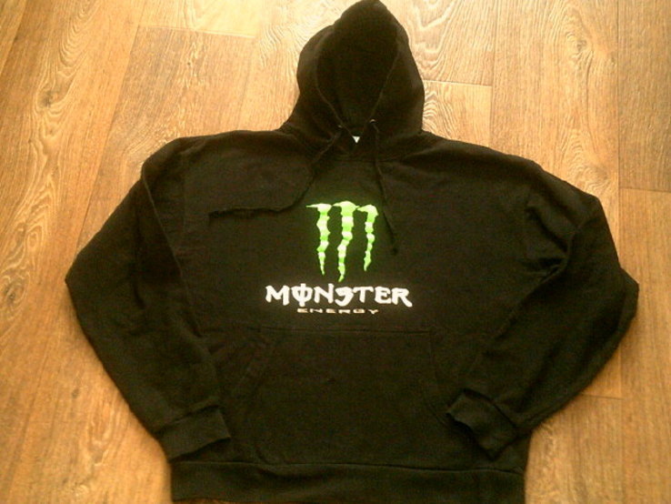 Monster energy - фирменная футболка+толстовка, фото №5