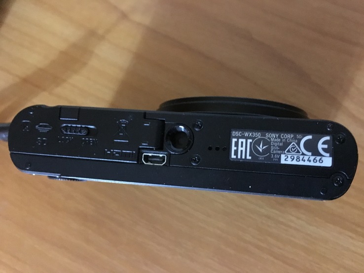 Фотокамера Sony DSC WX350 + чехол + карта памяти 8GB, фото №5