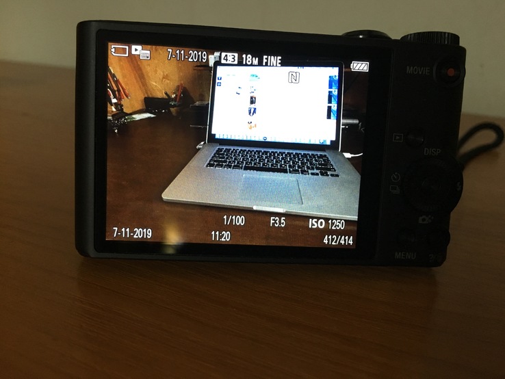 Фотокамера Sony DSC WX350 + чехол + карта памяти 8GB, фото №8