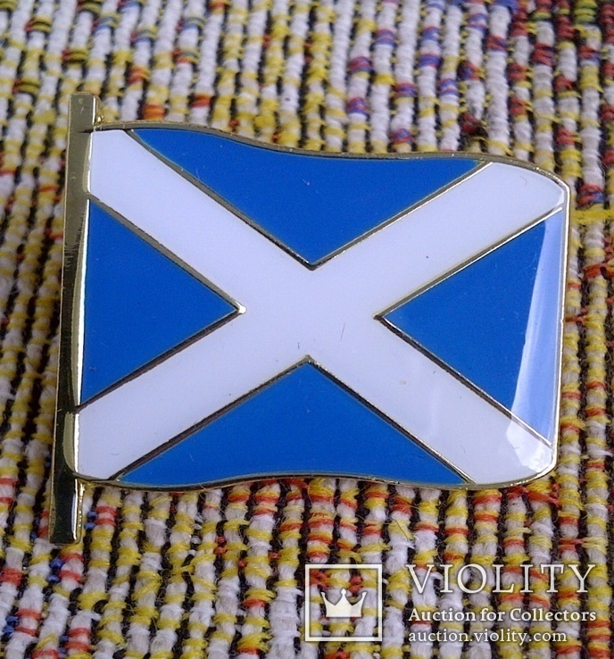 Значок флаг Шотландия