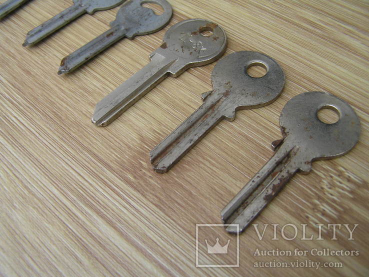 Ключ - заготовка 6 шт (3 вида), фото №4