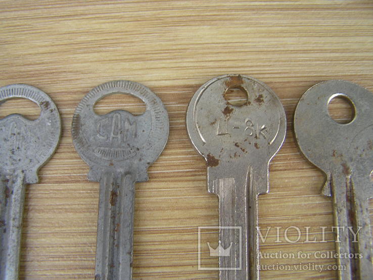 Ключ - заготовка 6 шт (3 вида), фото №6
