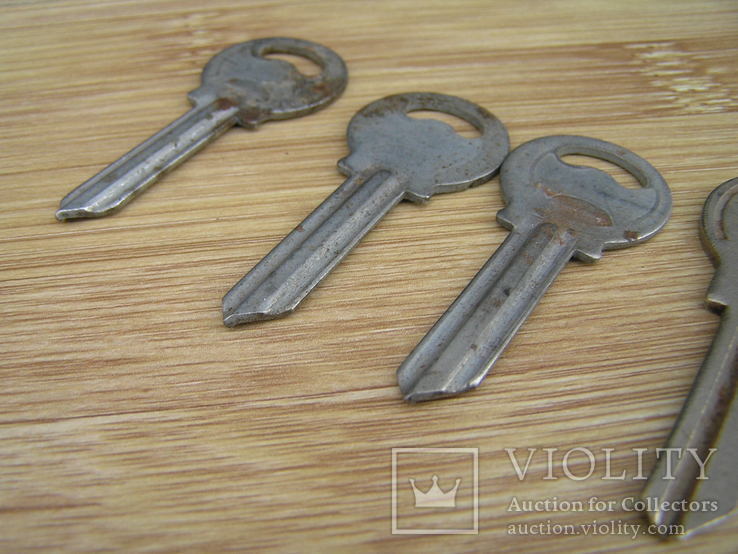 Ключ - заготовка 6 шт (3 вида), фото №9