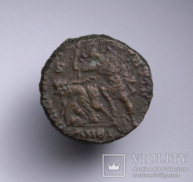Констанцій II, 351-355 н.е., мідний центеніоналіс - FEL TEMP REPARATIO, фото №4