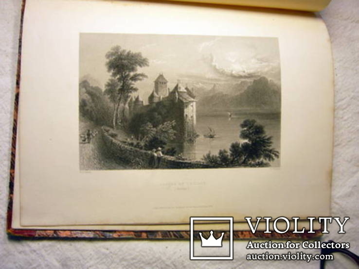 47 гравюр 1836 Книга SWITZERLAND ILLUSTRATED Лондон, 2-й том, numer zdjęcia 4