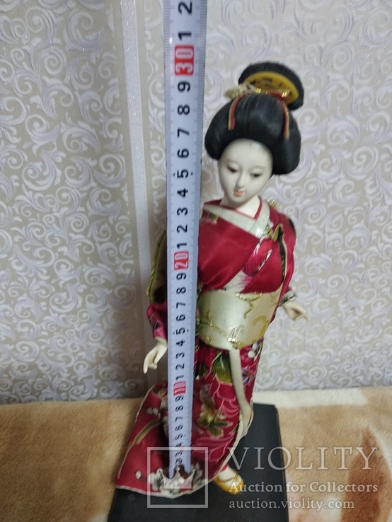 Кукла гейша 30 см, фото №6